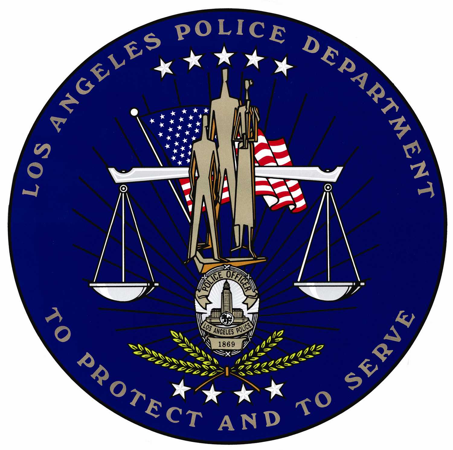 Dateiseal Of The Los Angeles Police Departmentpng Wikipedia 7025