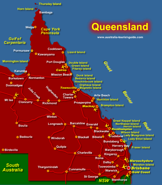 Queensland Maps Australia2 